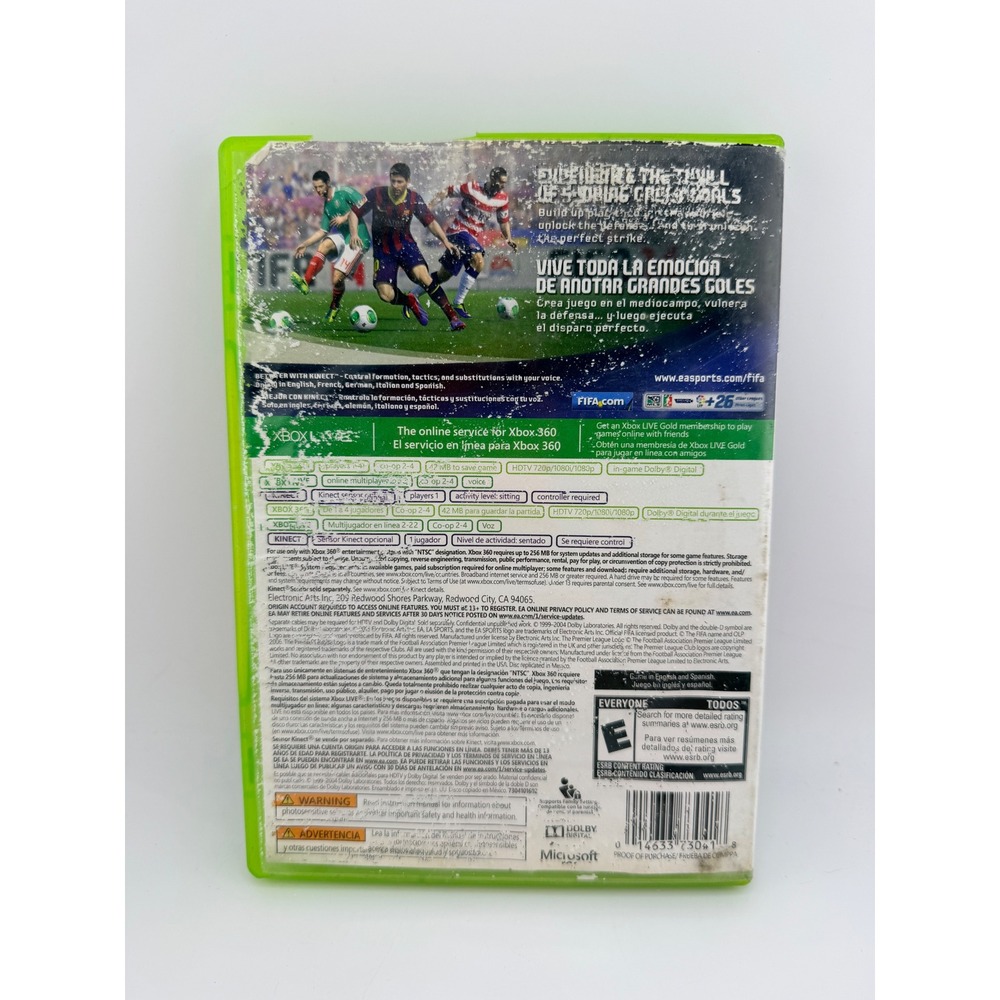 EA Sports FIFA 14 Microsoft Xbox 360 Soccer Video Game NTSC Lionel‎ Messi Cover - Picture 3 of 8